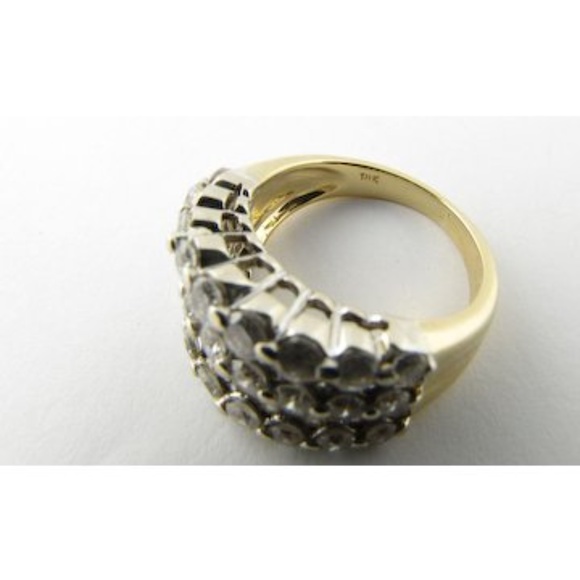 Vintage 18 Karat Yellow Gold Diamond Ring Size 5.25 #13926 - Picture 15 of 15